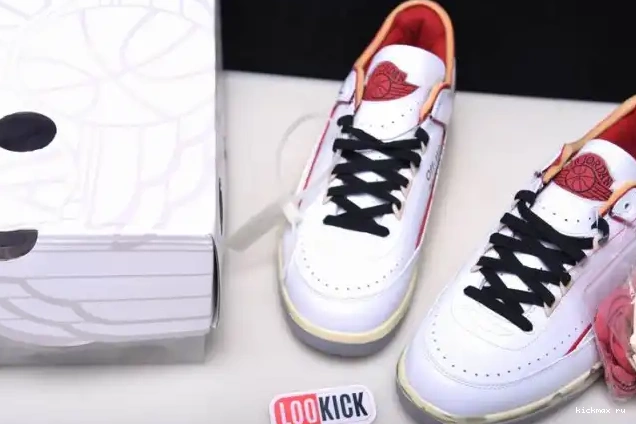 Rep Jordan Low SP Retro DJ4375-106 Red 2 White Off-White 0605